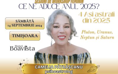 Aproape de tine – sesiuni de workshop feminin / TIMIȘOARA