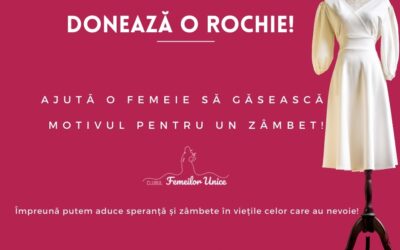 Campanie Caritabilă: Donează o Rochie, Adu un Zâmbet!