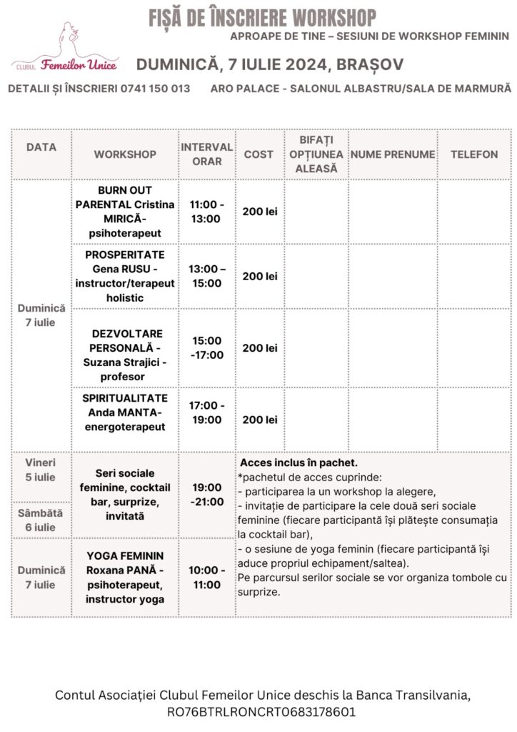 Aproape de tine – sesiuni de workshop feminin / BRAȘOV (4)