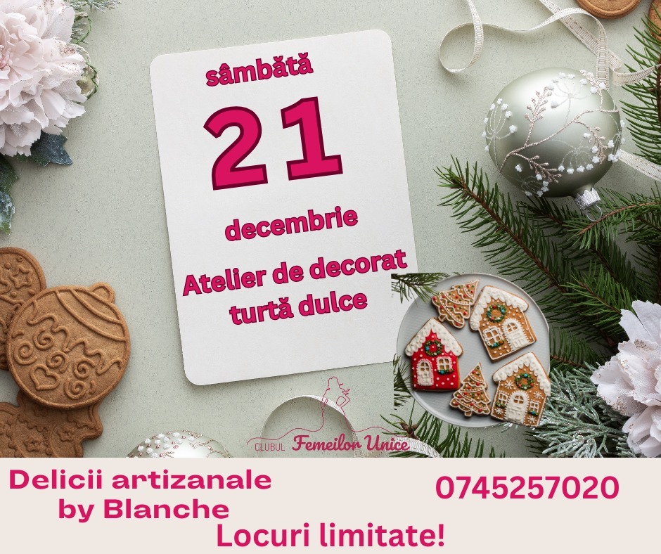 Atelier de decorat turtă dulce