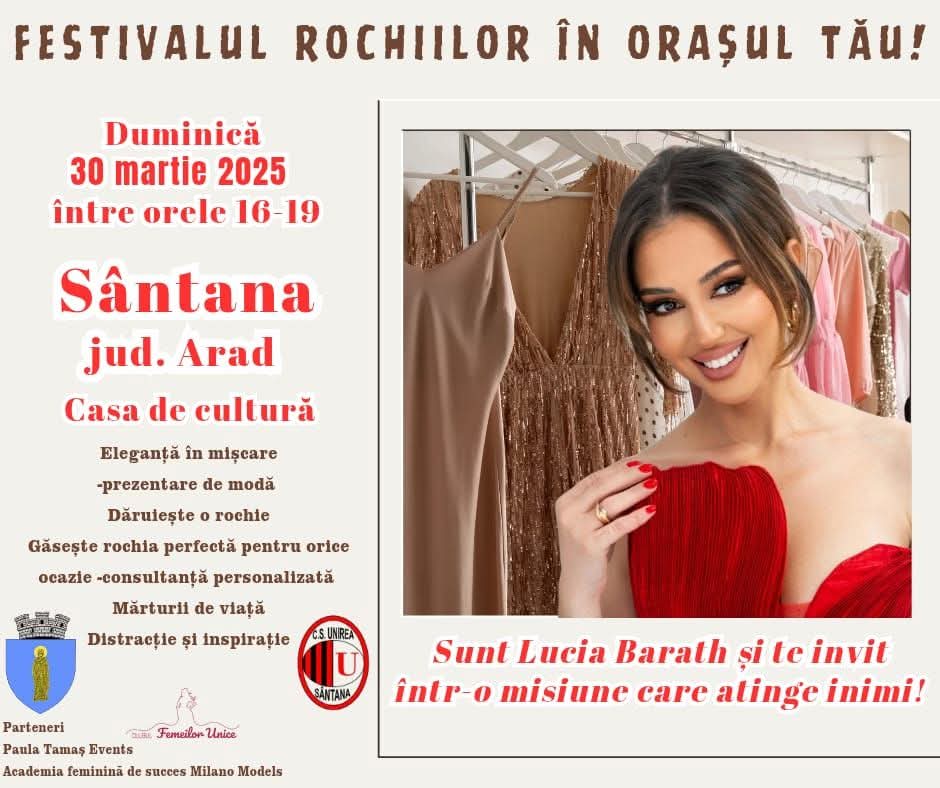 Festivalul rochiilor în orașul tău! – Sântana