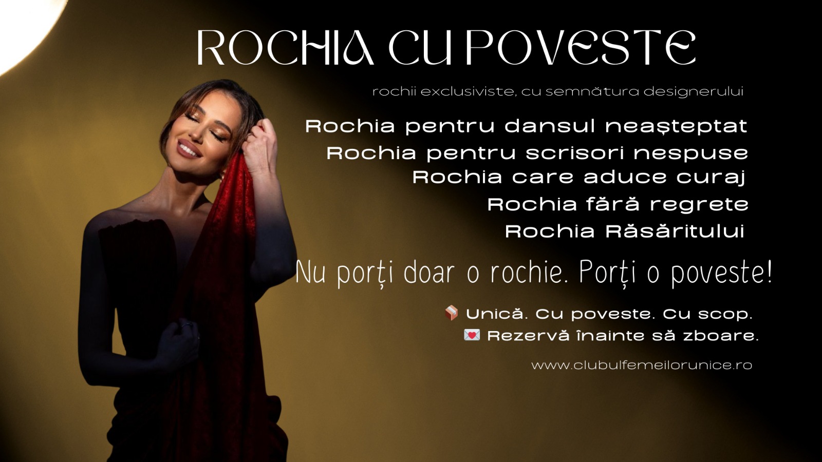 Eveniment Online: „Rochii de Brand – Exclusivitate și Eleganță”